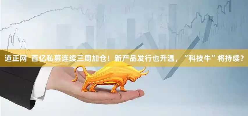 道正网  百亿私募连续三周加仓！新产品发行也升温，“科技牛”将持续？